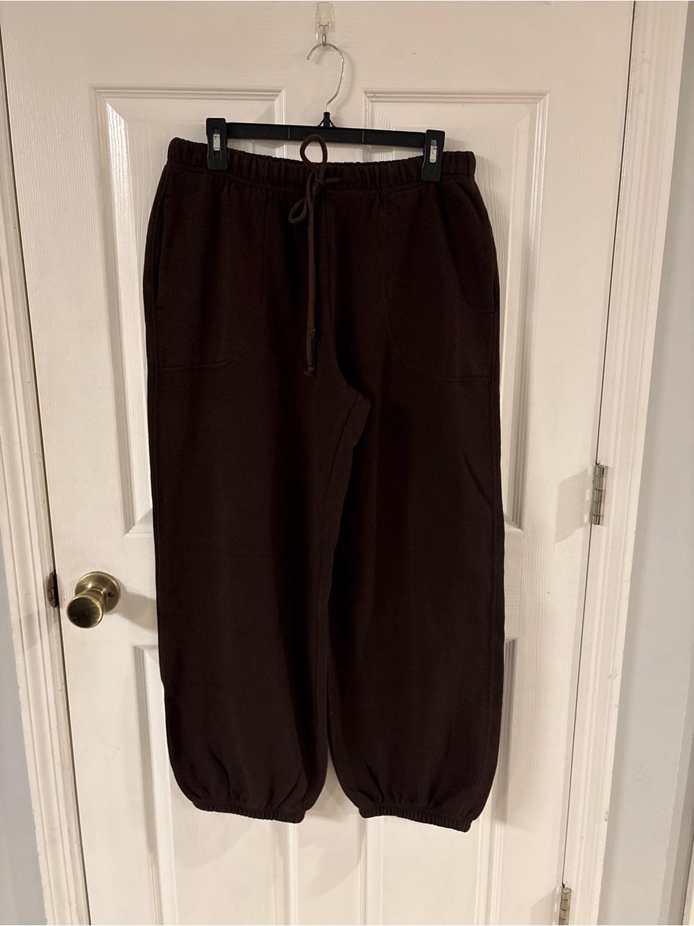 new aerie Dark Brown Drawstring Jogger Sweatpants